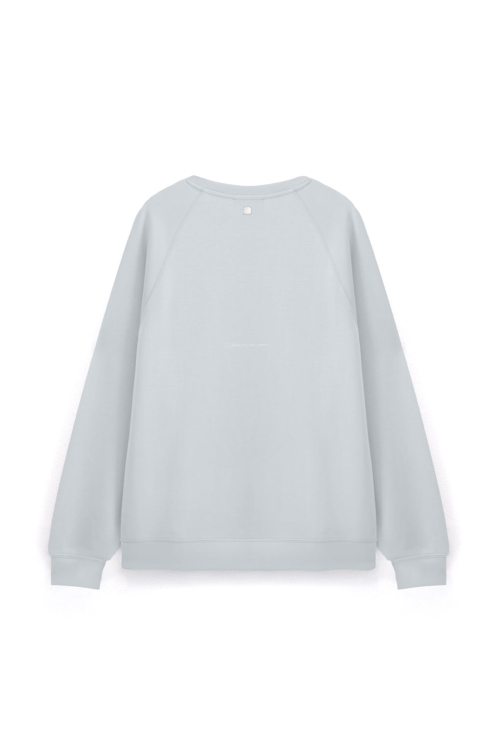 柔膚感大學T Tenderism Quo Sweatshirt - 晨霧藍 Blue Fog