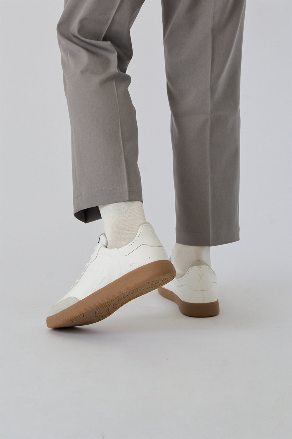 防潑水德訓鞋 All Faith - 經典白 White