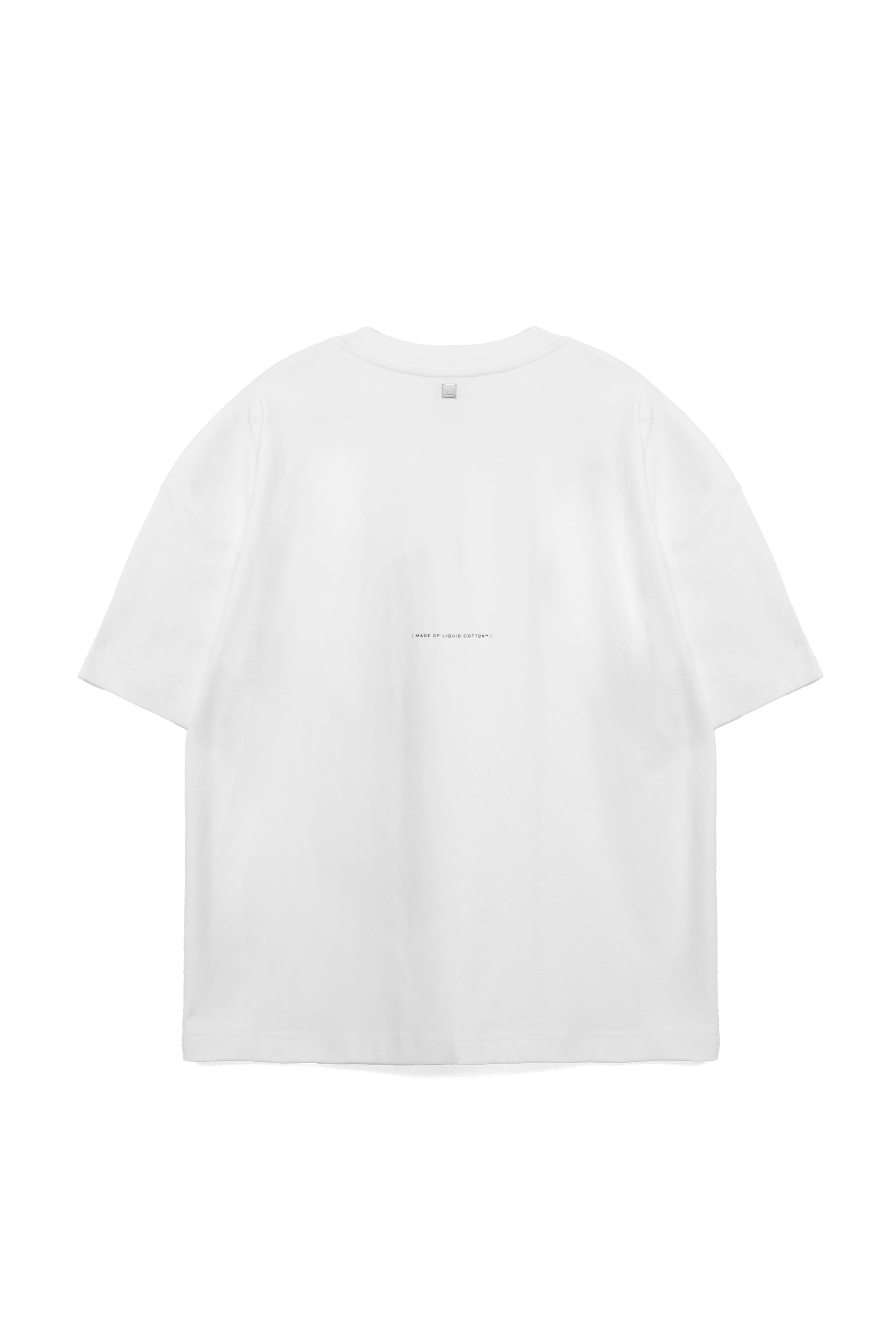 冰膚液態棉三點短T Tri-dots Liquid Tee - 純淨白 White