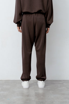 柔膚空氣束口褲 Tenderism Sweatpants - 可可棕 Cocoa Brown