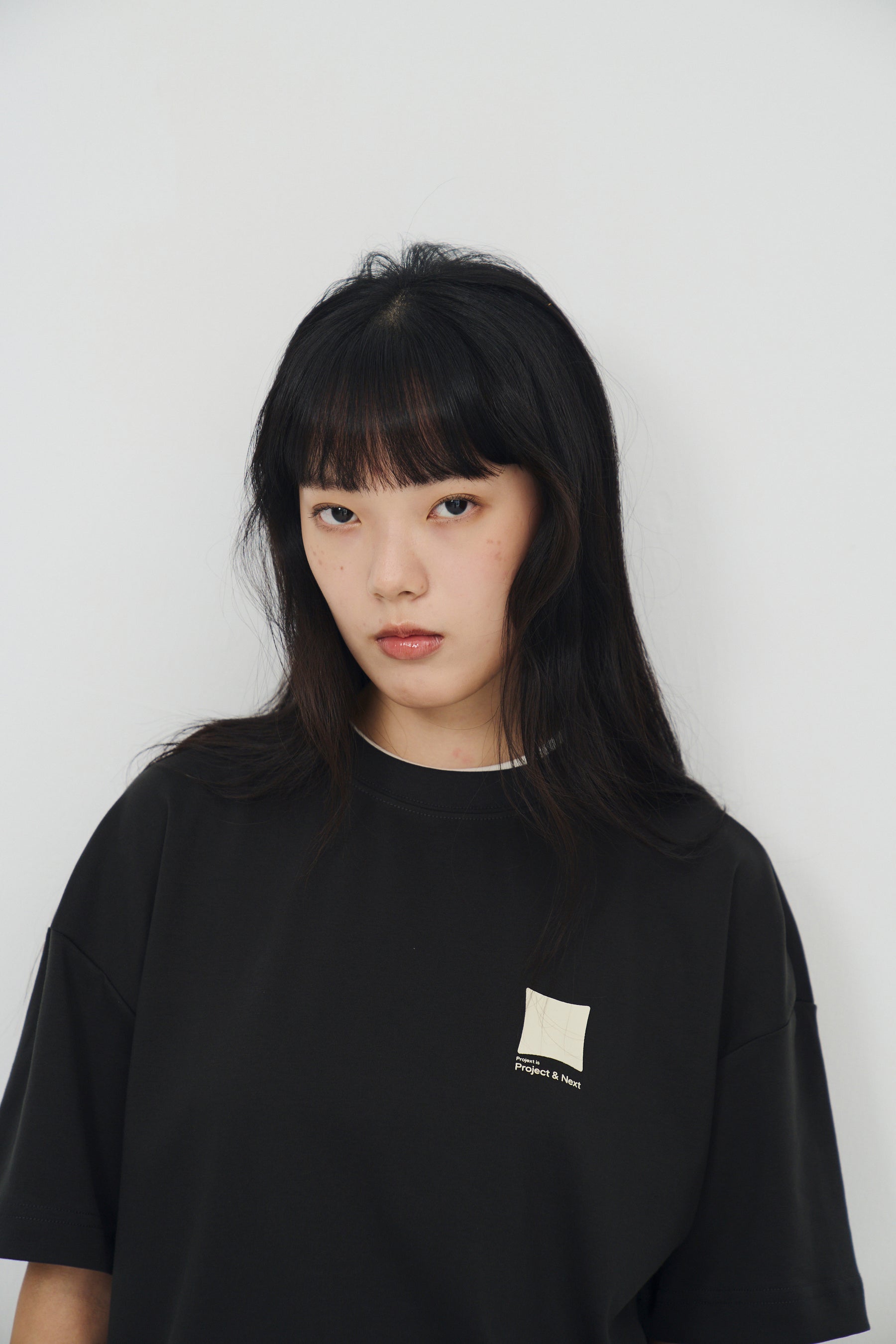 冰膚液態棉短T Quo Liquid Tee - 暗夜灰 Dark Gray