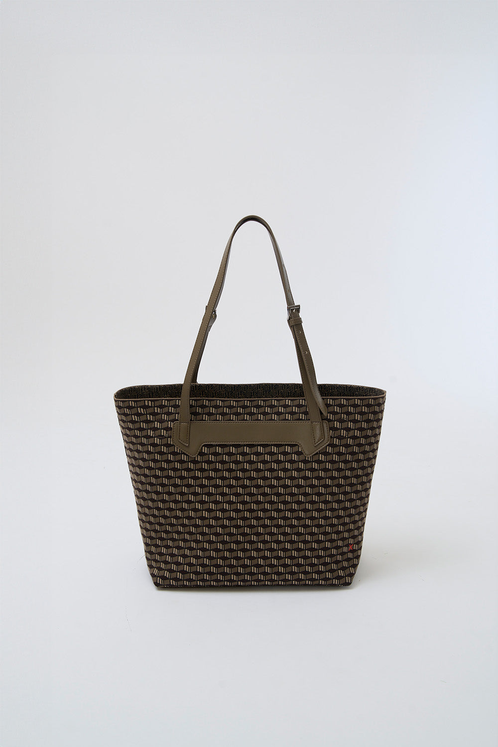 飛織帆布托特包 Re:Maison TT - 深褐色 Brown Multi