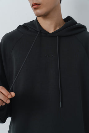 柔膚三點帽T Tenderism Tri-dots Hoodie - 隕石灰 Shaded Gray
