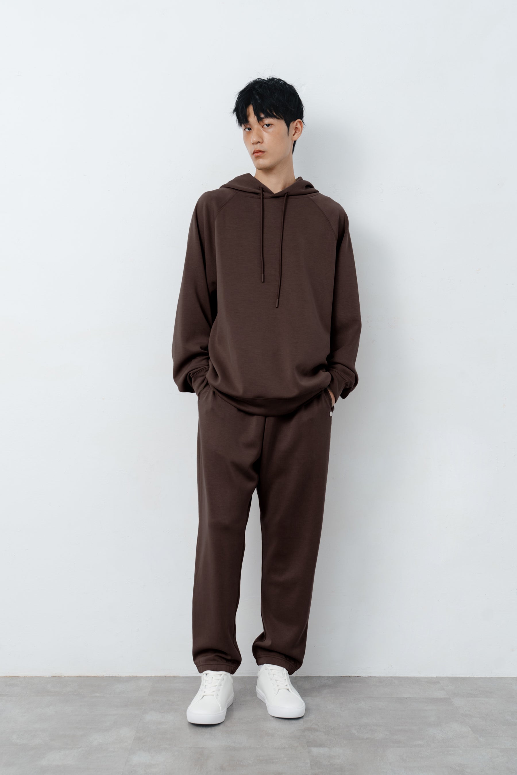 柔膚空氣束口褲 Tenderism Sweatpants - 可可棕 Cocoa Brown