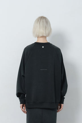 柔膚感大學T Tenderism Quo Sweatshirt - 隕石灰 Shaded Gray