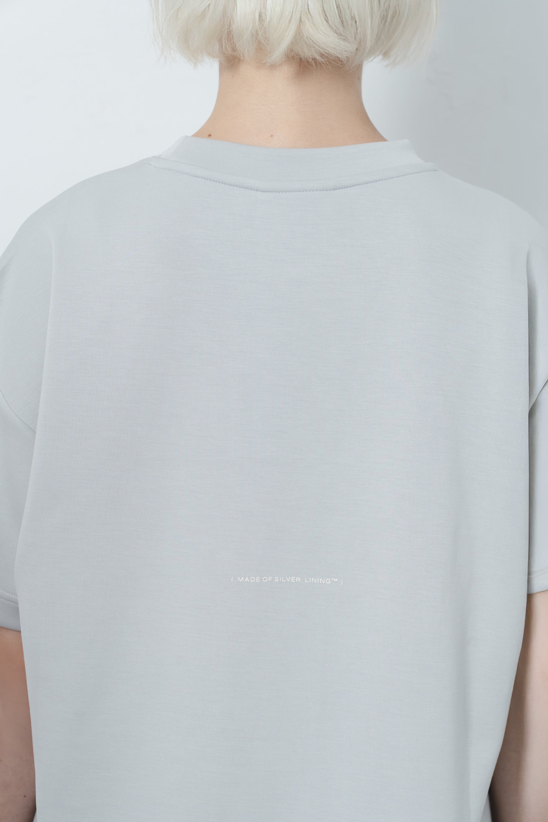 柔膚三點短T Tenderism Tri-dots Tee - 晨霧藍 Blue Fog