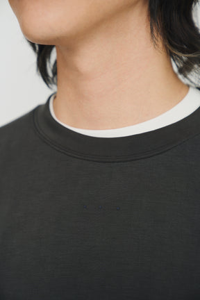 柔膚三點短T Tenderism Tri-dots Tee - 隕石灰 Shaded Gray