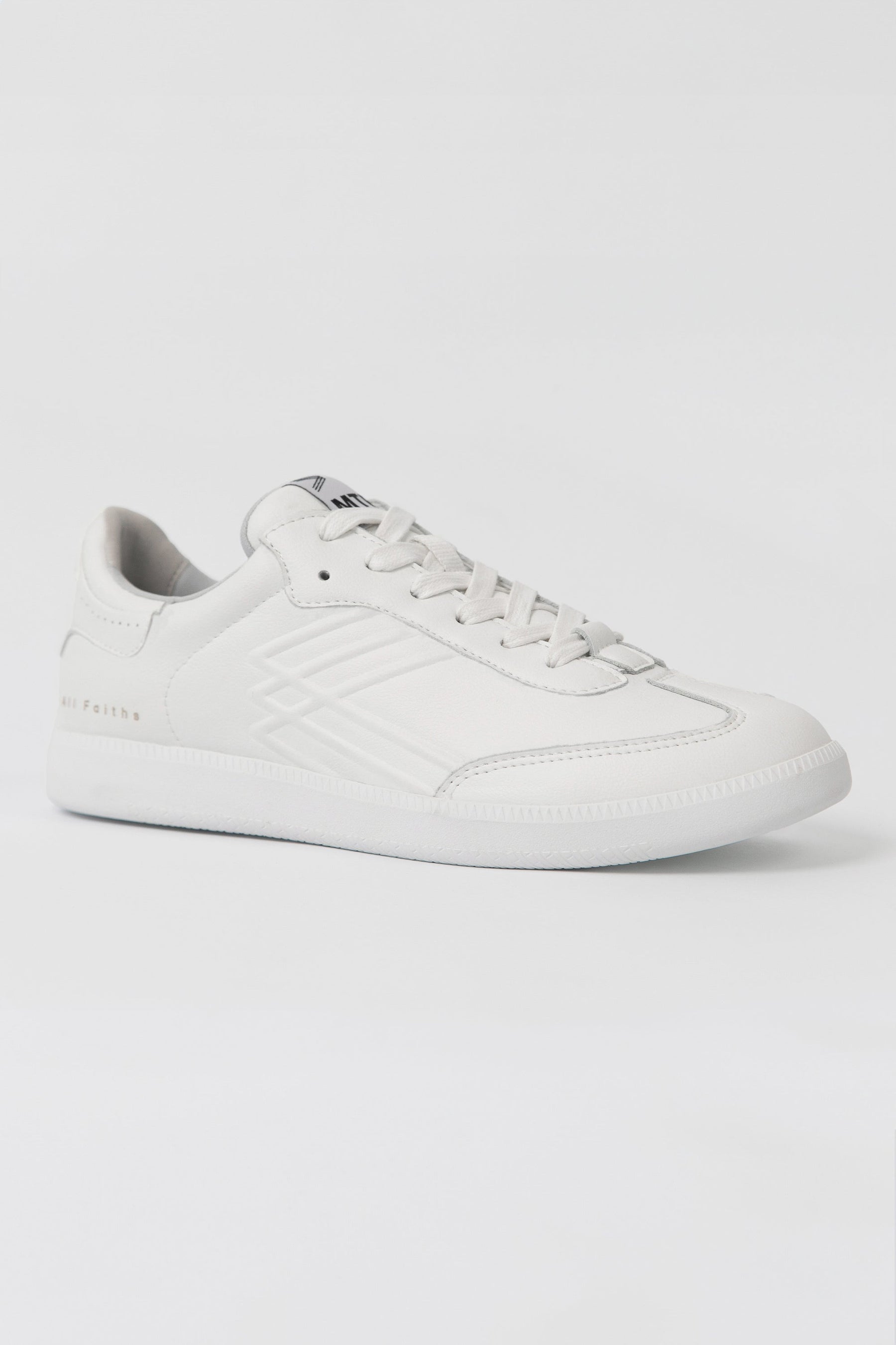 防潑水德訓鞋 All Faith - 純粹白 Pure White