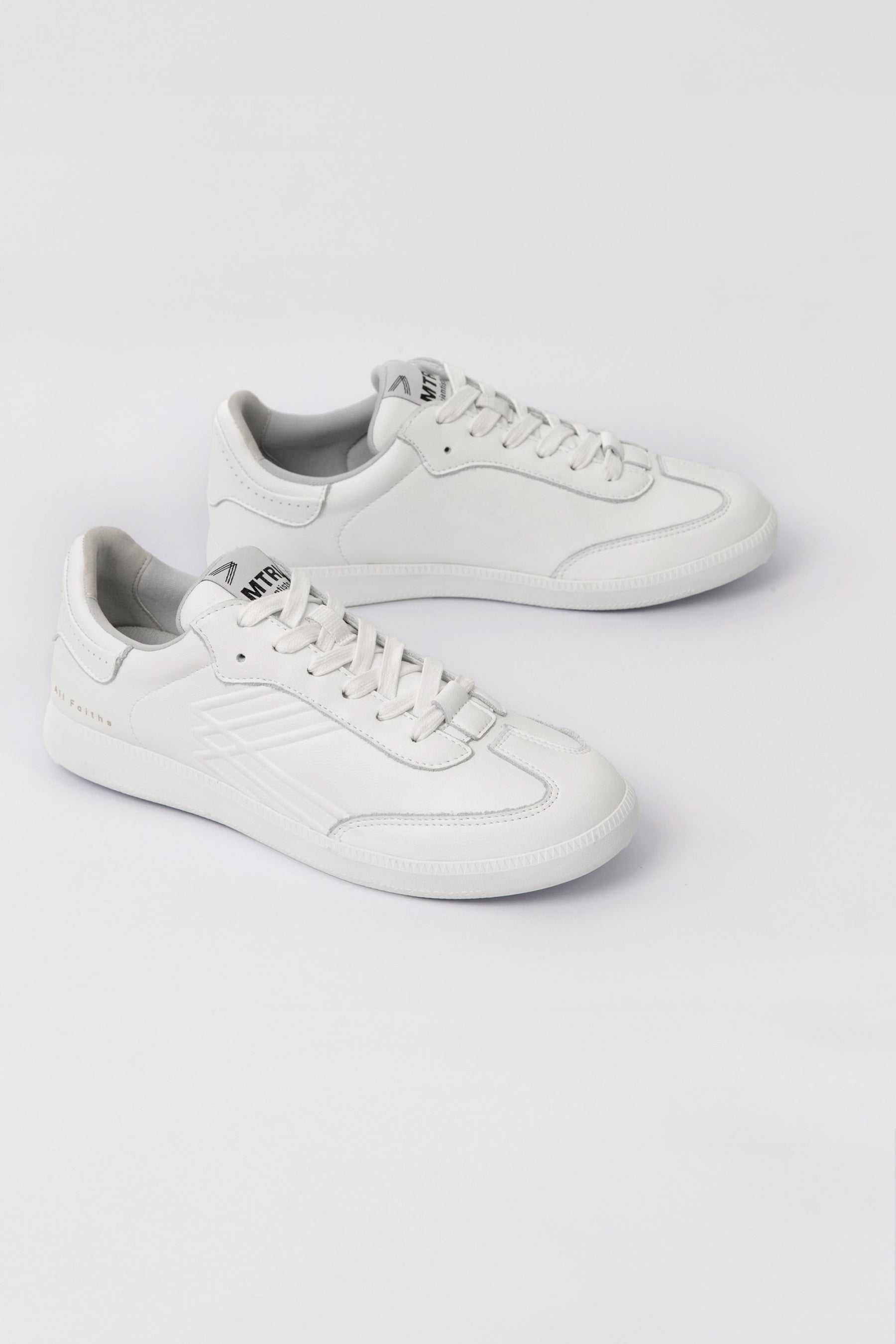 防潑水德訓鞋 All Faith - 純粹白 Pure White