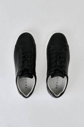 極輕防水小白鞋 Scooter One - 黑面白底 Black / White