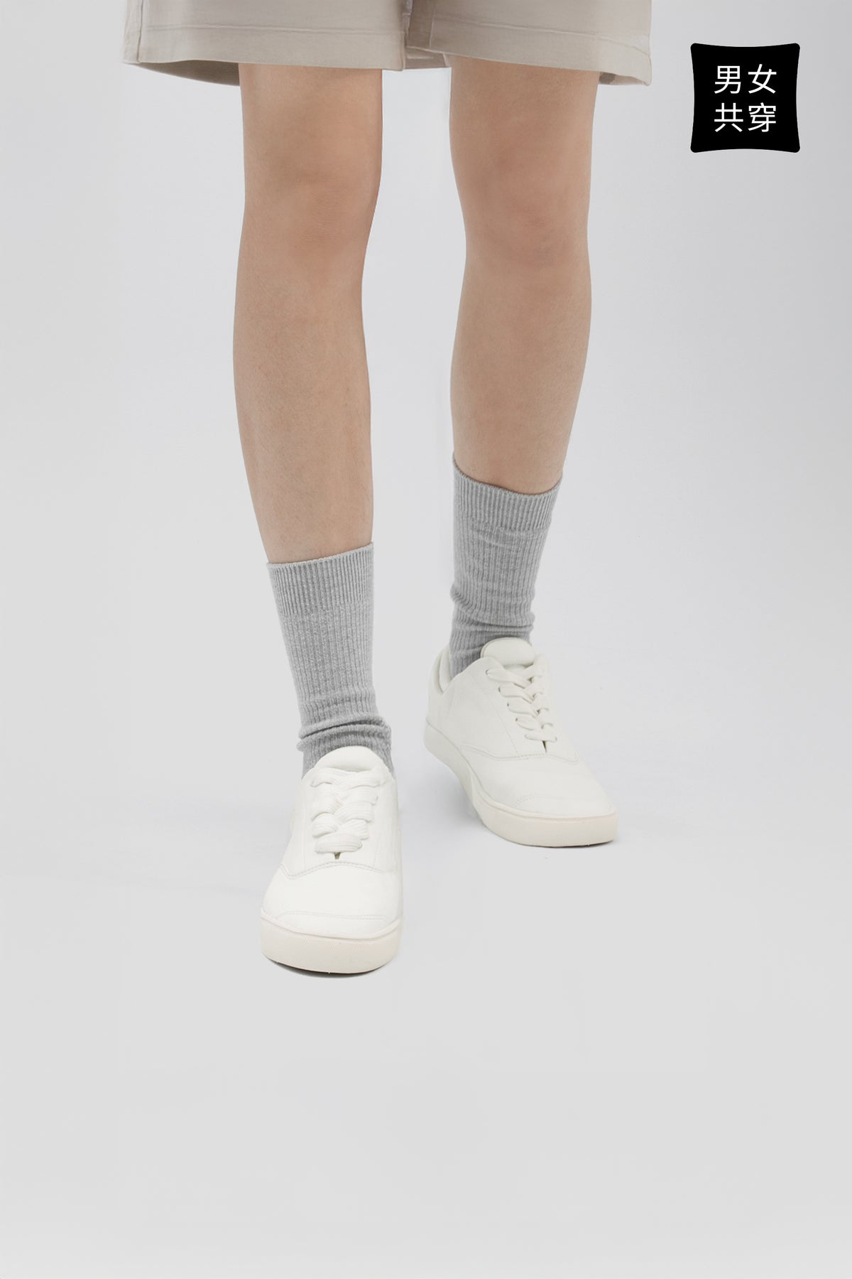 輕柔防潑水小白鞋 Scooter Mochi  - 經典白 White