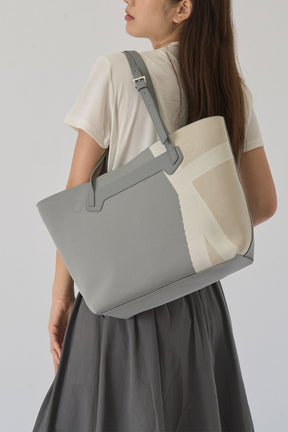 飛織帆布托特包 Re:Maison TT - 經典灰 Grey