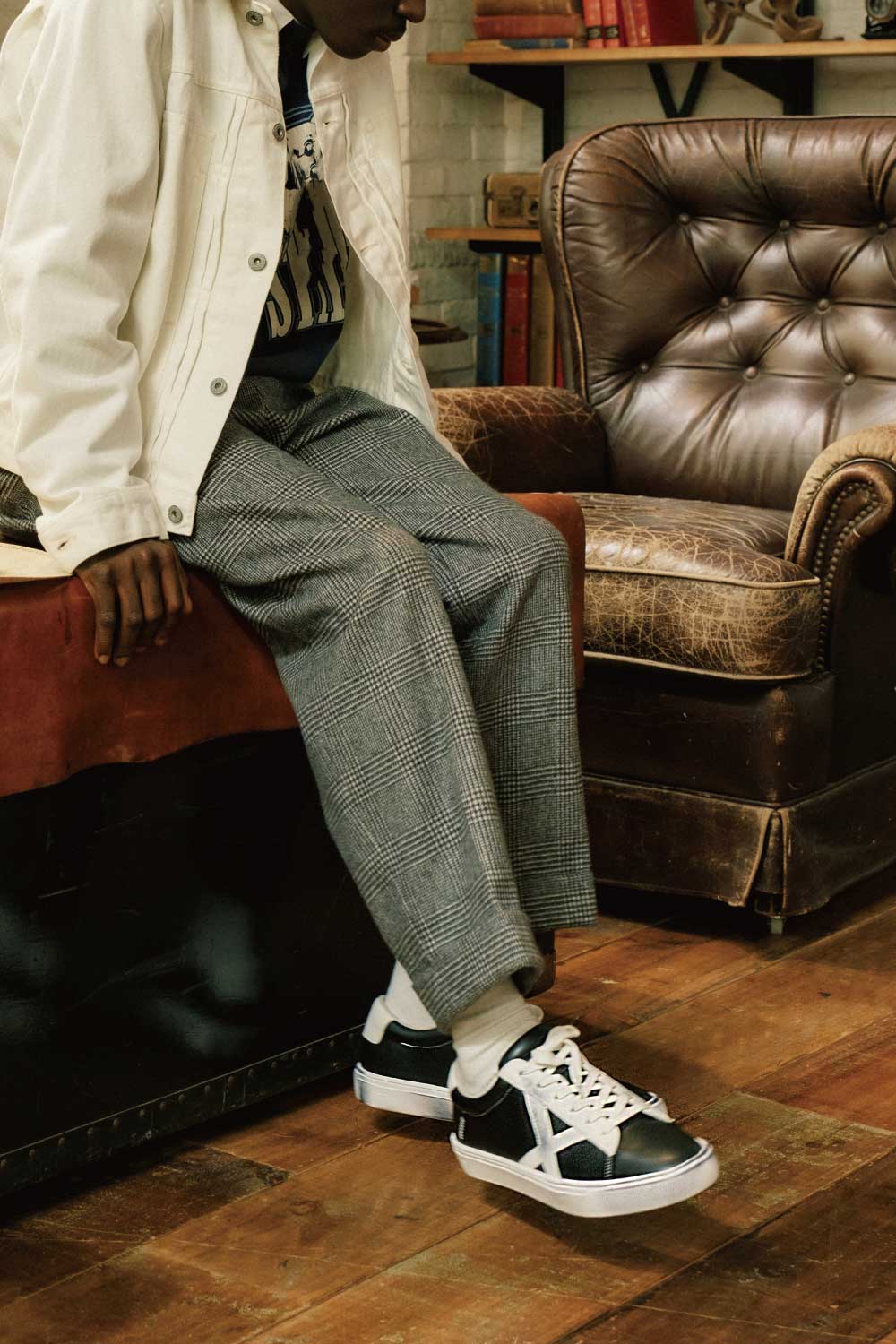 防潑水小髒鞋 Scooter Two - 油漬黑 Black