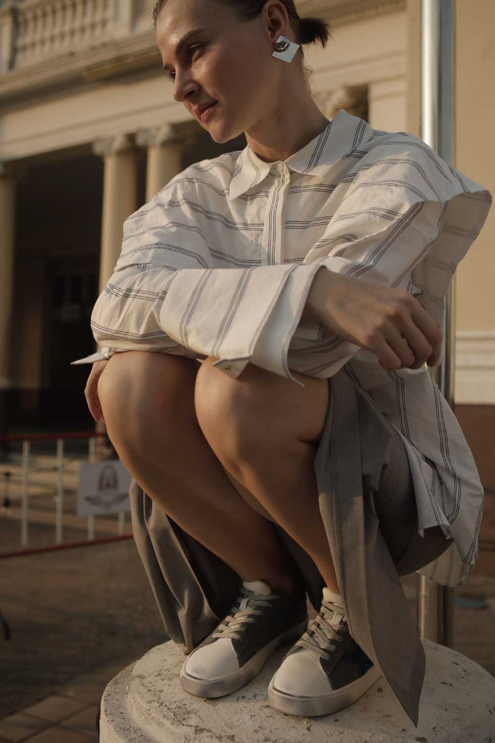 防潑水小髒鞋 Scooter Two - 油漬灰 Gray