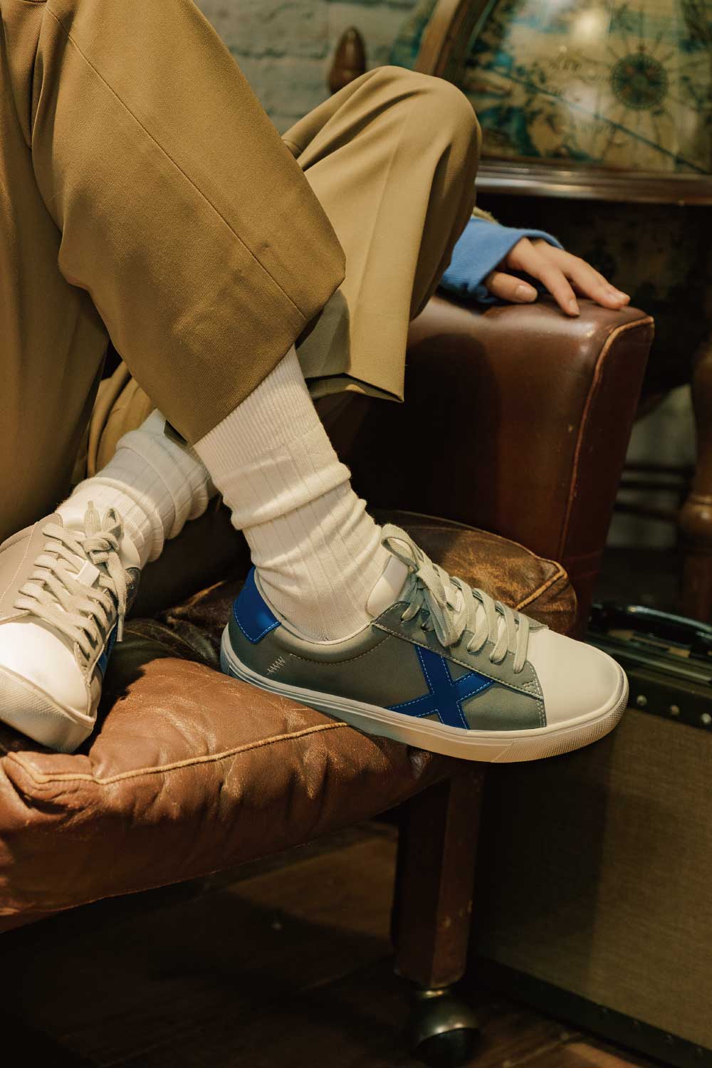 防潑水小髒鞋 Scooter Two - 油漬灰 Gray