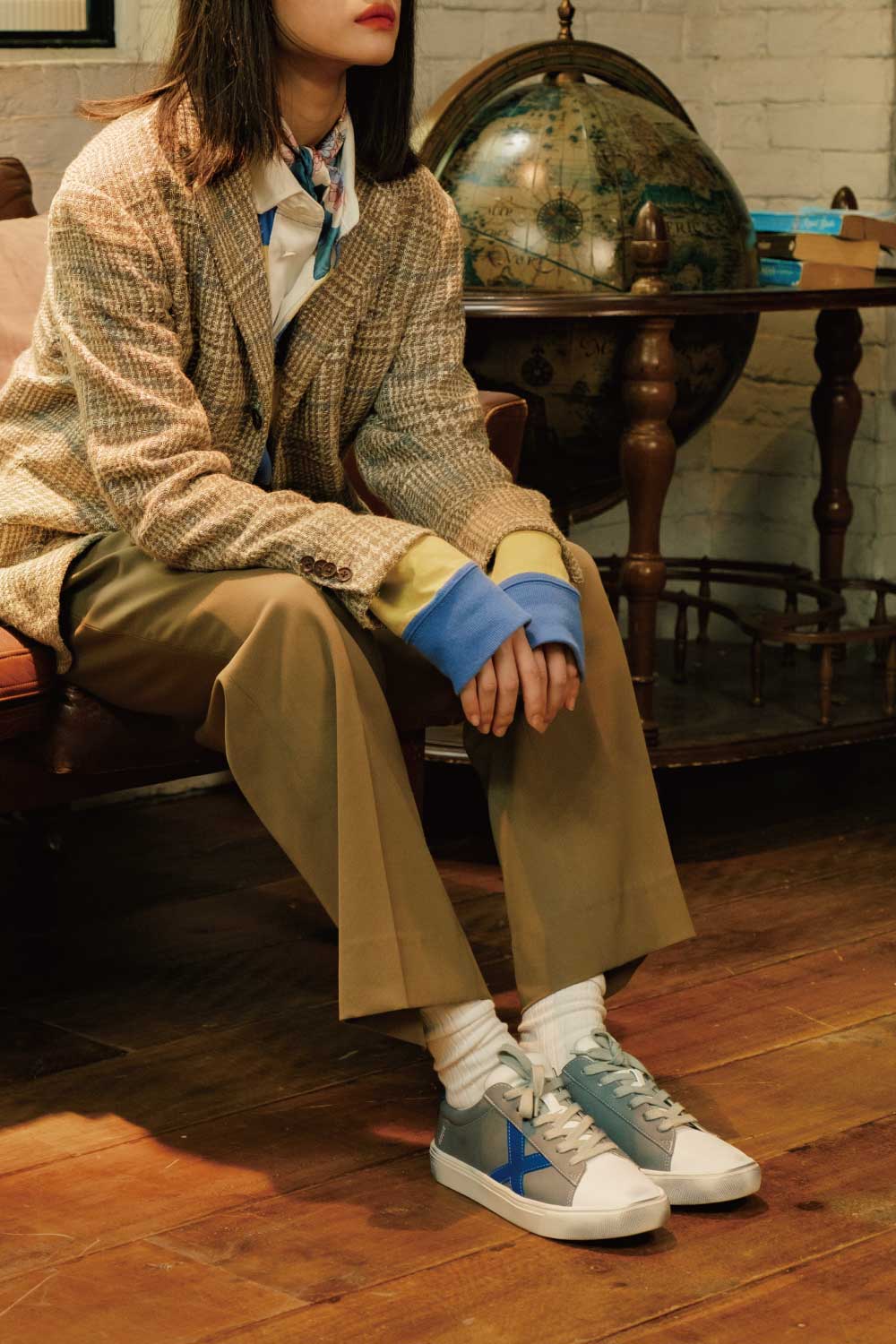 防潑水小髒鞋 Scooter Two - 油漬灰 Gray