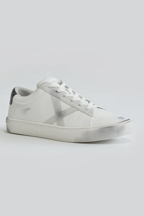 防潑水小髒鞋 Scooter Two - 油漬白 White