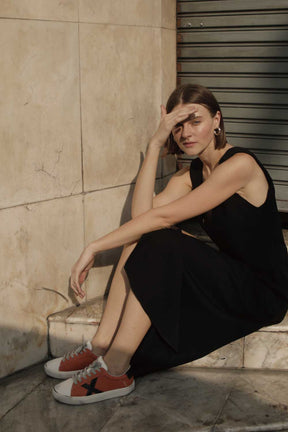 防潑水小髒鞋 Scooter Two - 油漬橘 Orange