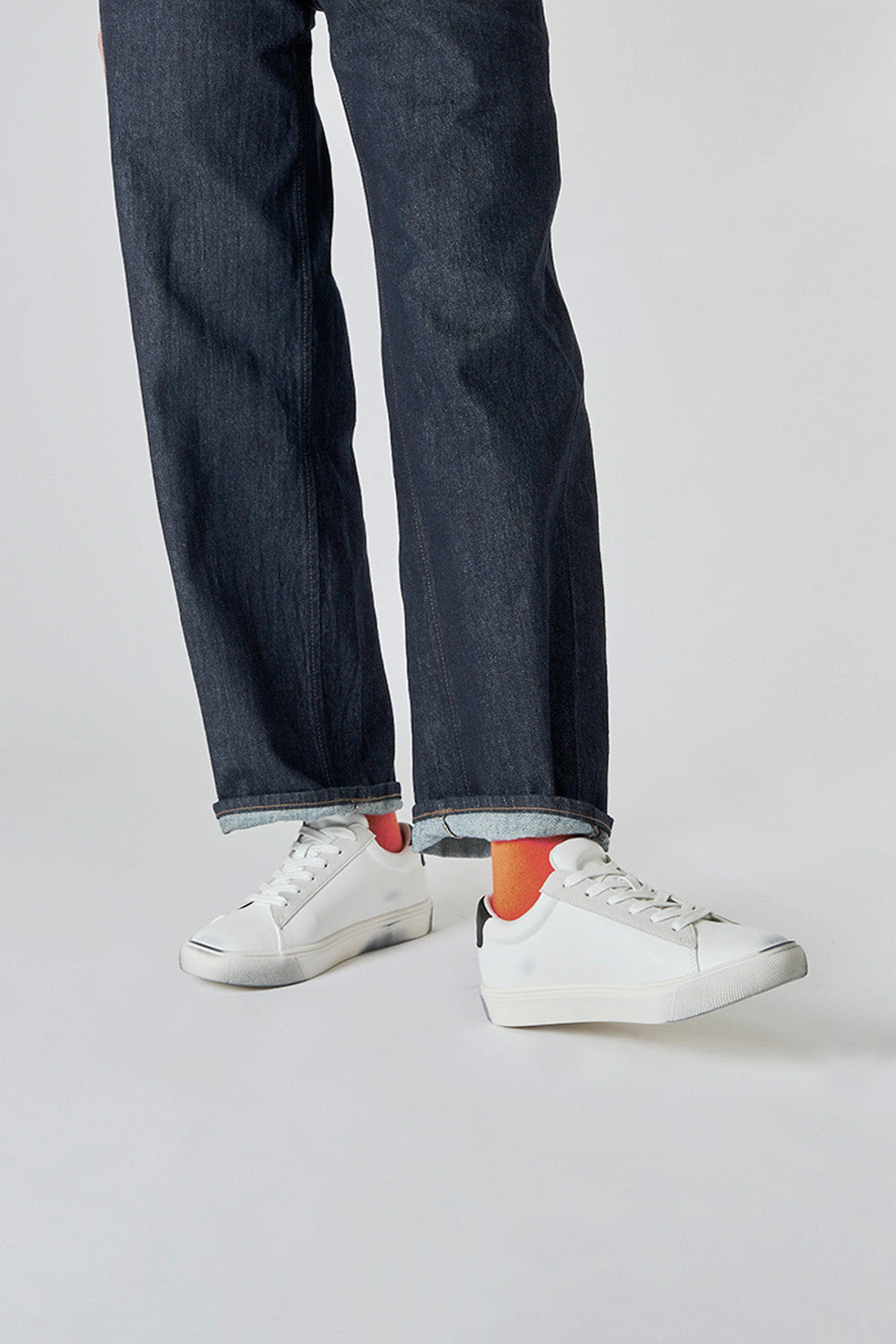 防潑水小髒鞋 Scooter Two - 油漬白 White