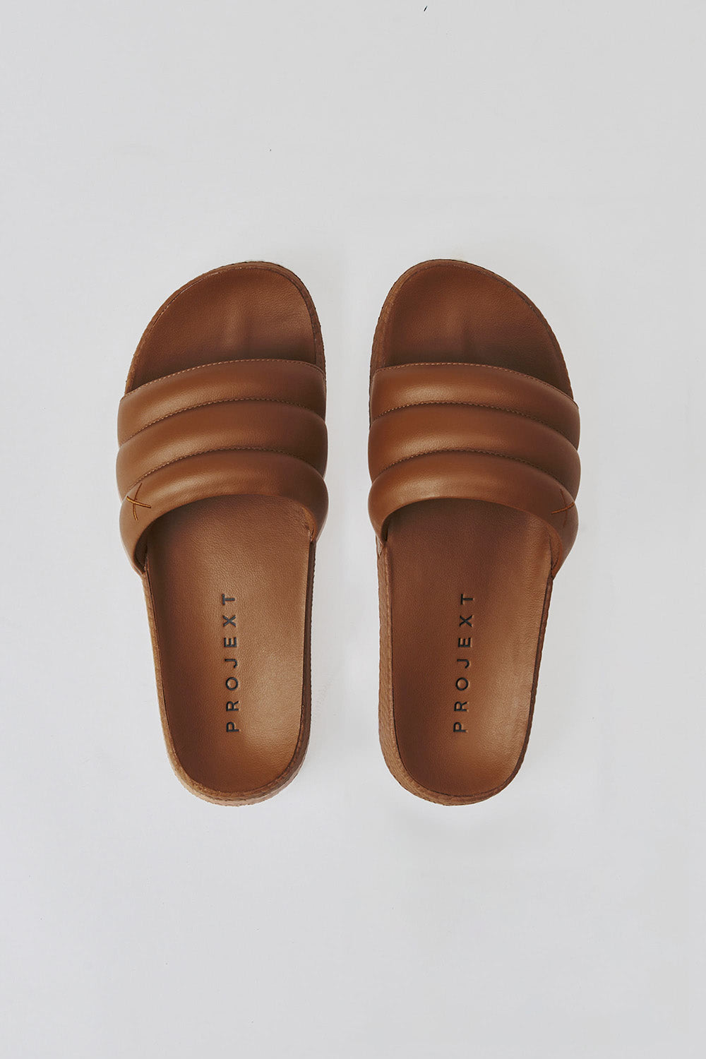 彈性厚片拖鞋 Scooter Slides - 棕色駝 Camel