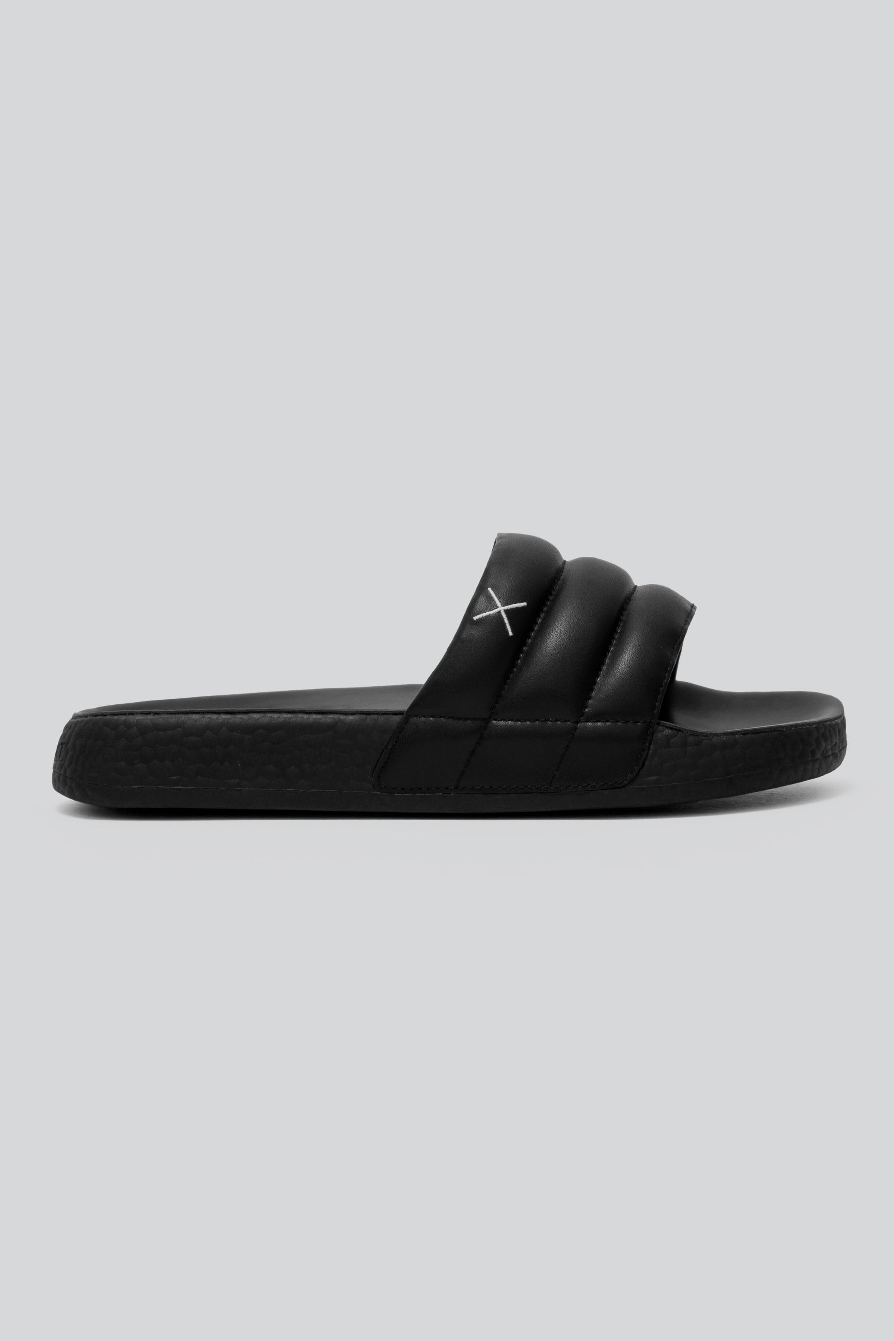 彈性厚片拖鞋 Scooter Slides - 經典黑 Black