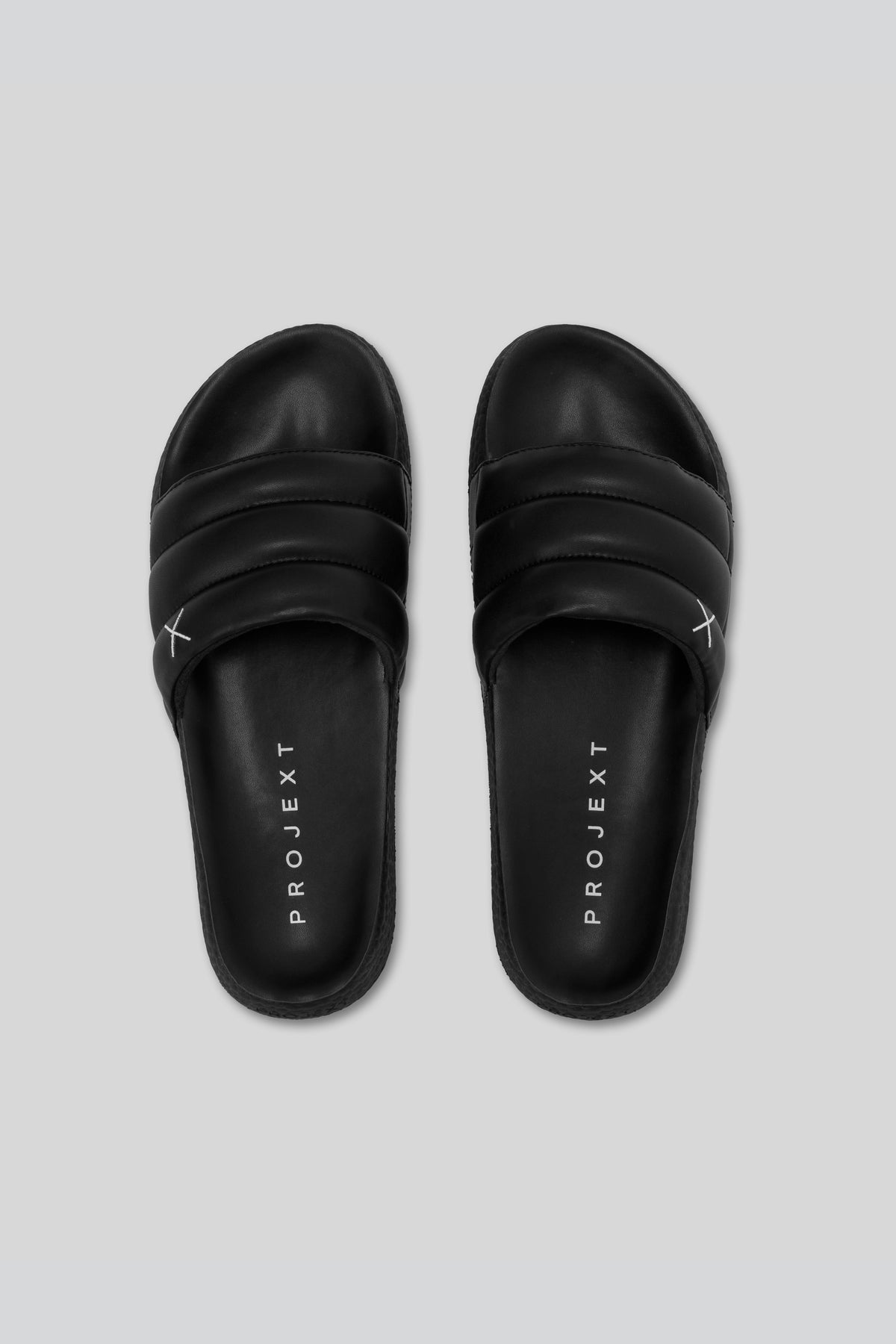 彈性厚片拖鞋 Scooter Slides - 經典黑 Black