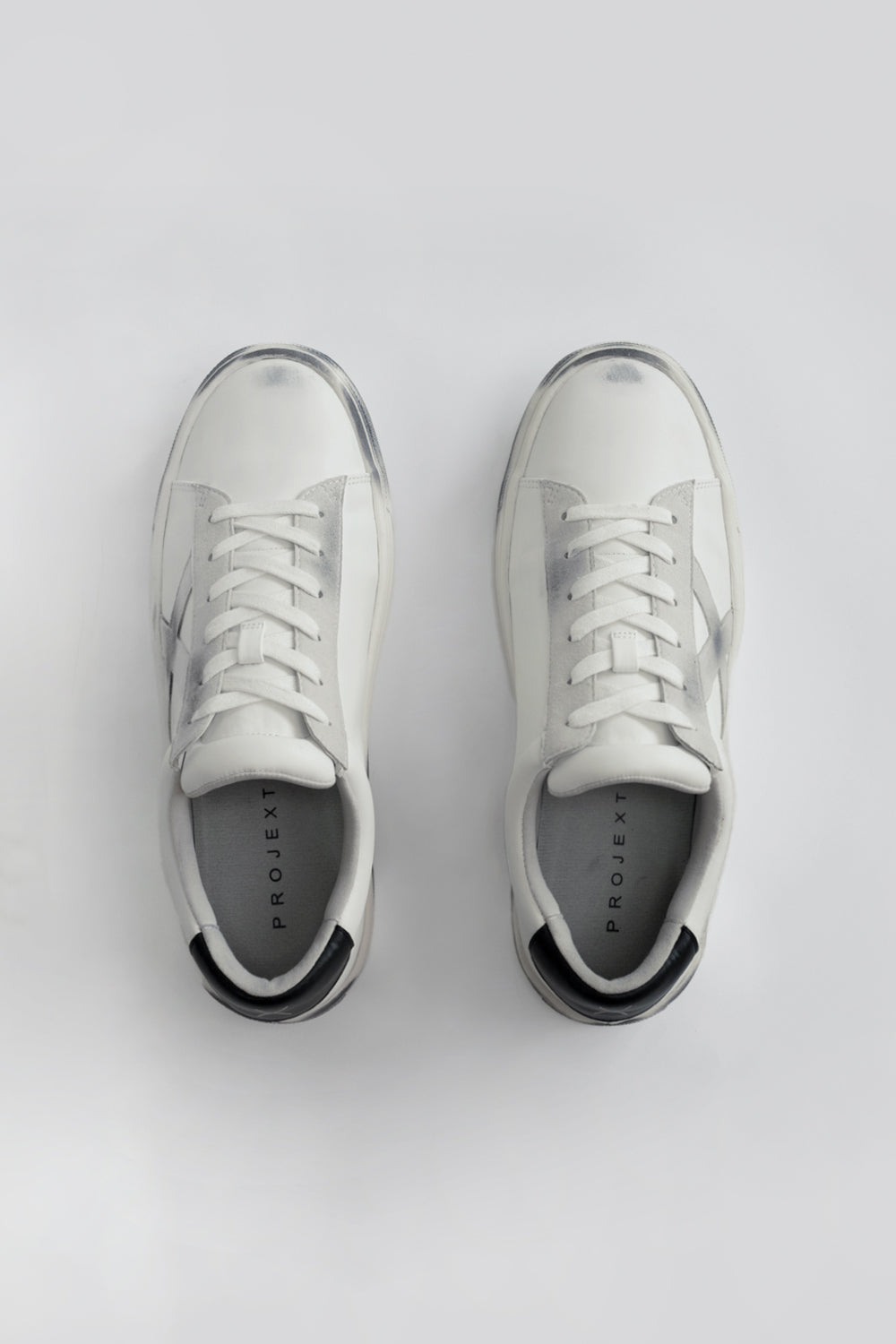 防潑水小髒鞋 Scooter Two - 油漬白 White