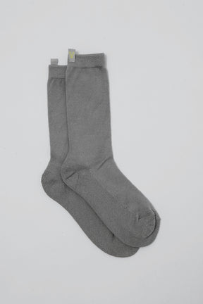 透氣抗菌和紙襪 Papier Crew Socks - 經典灰 Gray