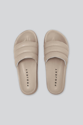 彈性厚片拖鞋 Scooter Slides - 奶茶色 Milktea