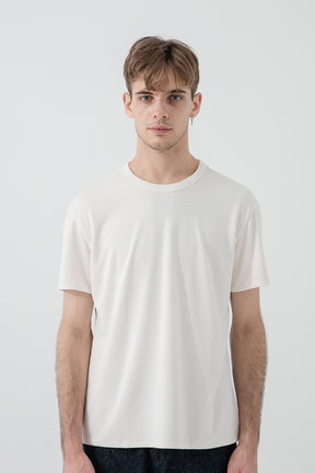 透氣抗菌和紙T  Papier Tee - 經典白 White Men
