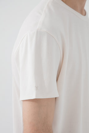 透氣抗菌和紙T  Papier Tee - 經典白 White Men