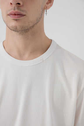 透氣抗菌和紙T  Papier Tee - 經典白 White Men