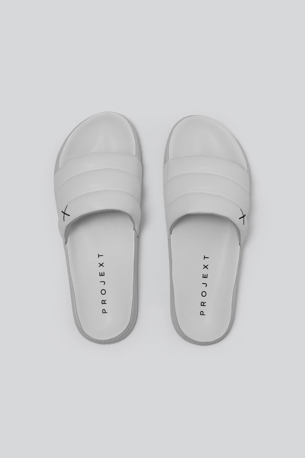 彈性厚片拖鞋 Scooter Slides - 經典白 White