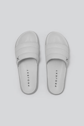 彈性厚片拖鞋 Scooter Slides - 經典白 White