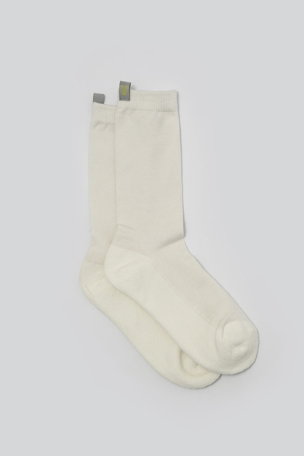 透氣抗菌和紙襪 Papier Crew Socks - 經典白 White