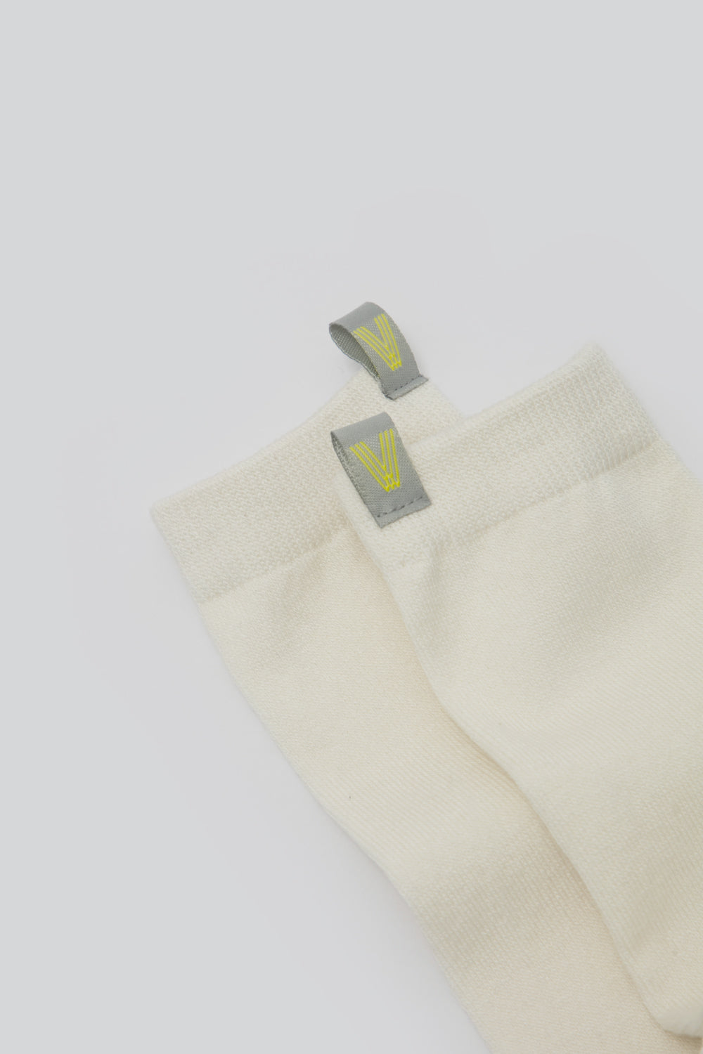 透氣抗菌和紙襪 Papier Crew Socks - 經典白 White
