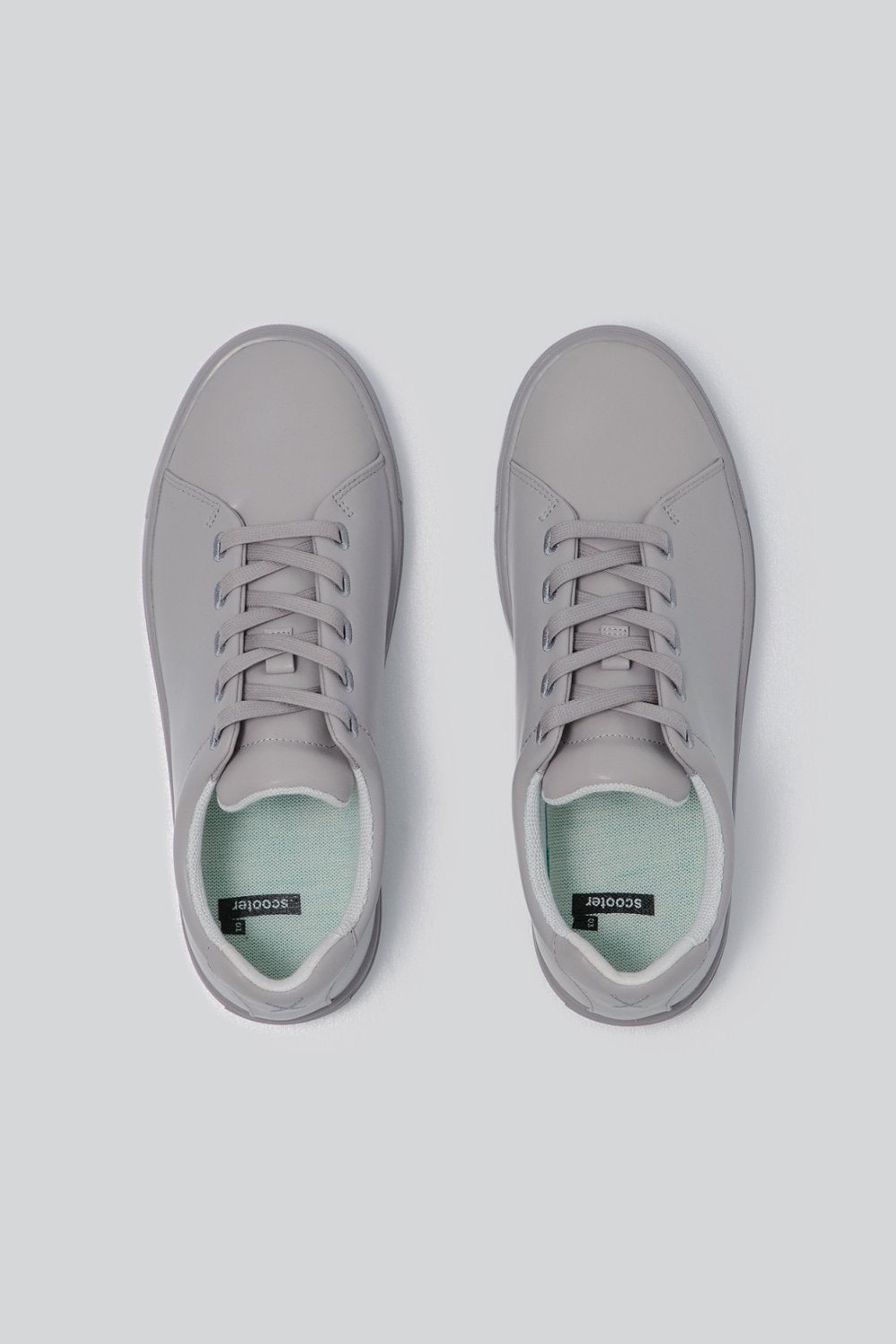極輕防水小白鞋 Scooter One - 經典灰 Gray