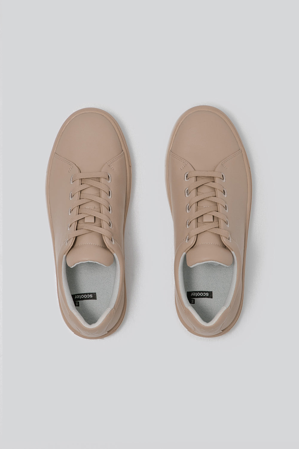 極輕防水小白鞋 Scooter One - 蜜奶茶 Milktea