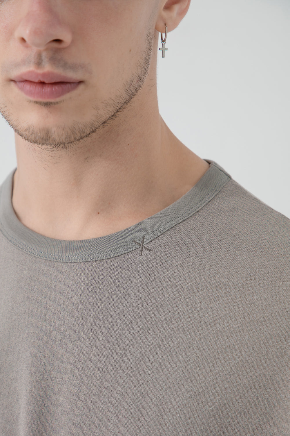 透氣抗菌和紙T Papier Tee - 經典灰 Gray Men