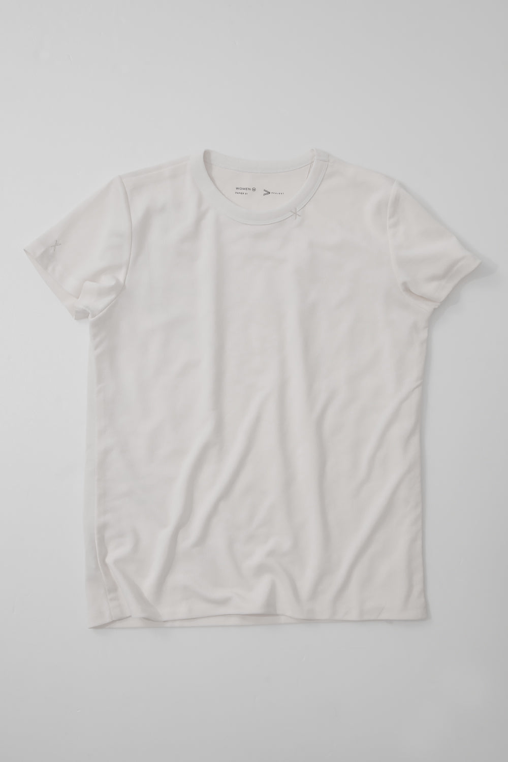 透氣抗菌和紙T  Papier Tee - 經典白 White Men