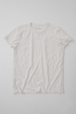 透氣抗菌和紙T Papier Tee - 經典白 White Women