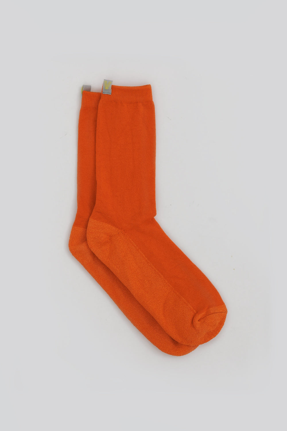 透氣抗菌和紙襪 Papier Crew Socks - 柑橘橙 Orange